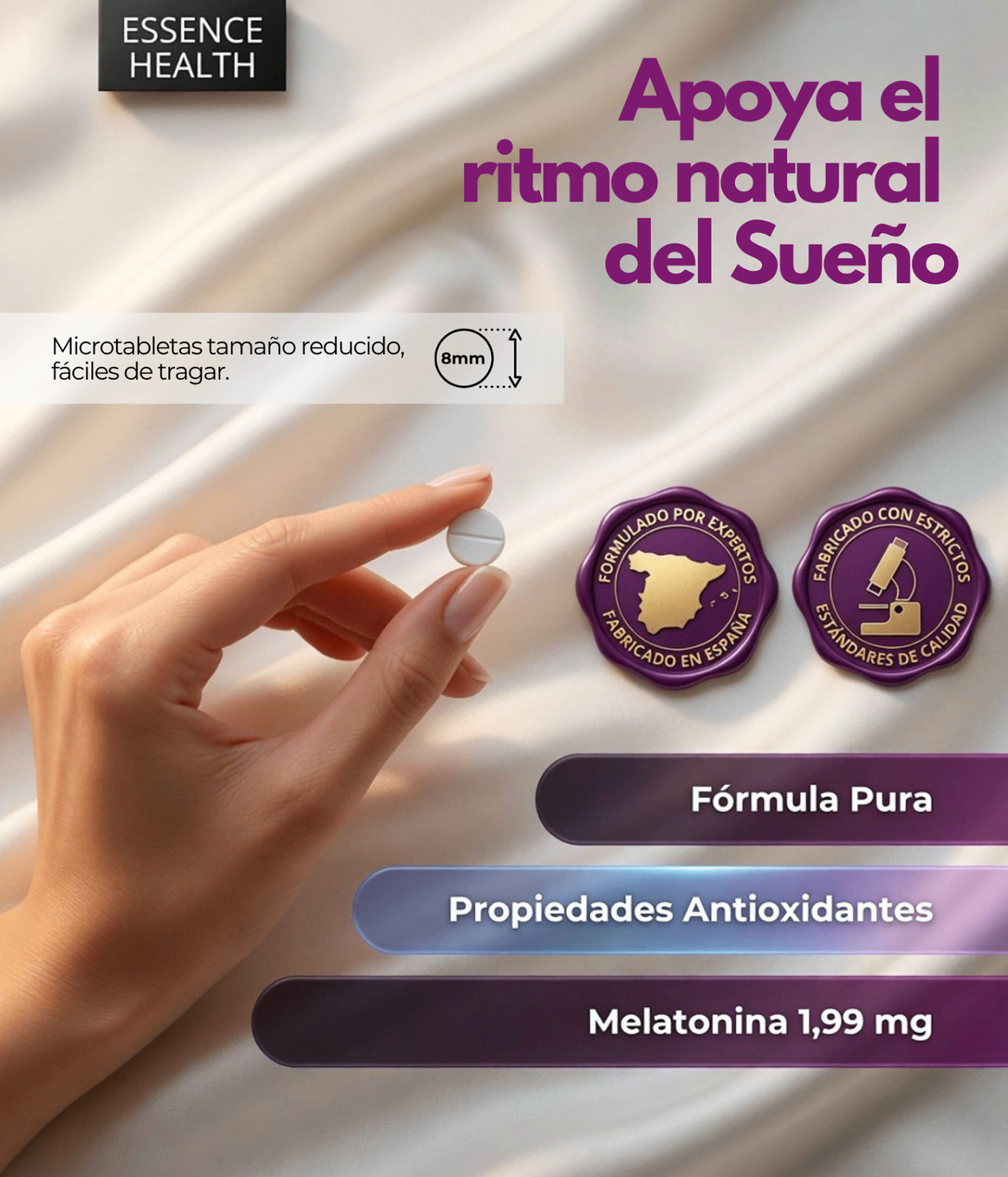 Melatonina Pura 1,99 mg — miniatura 7