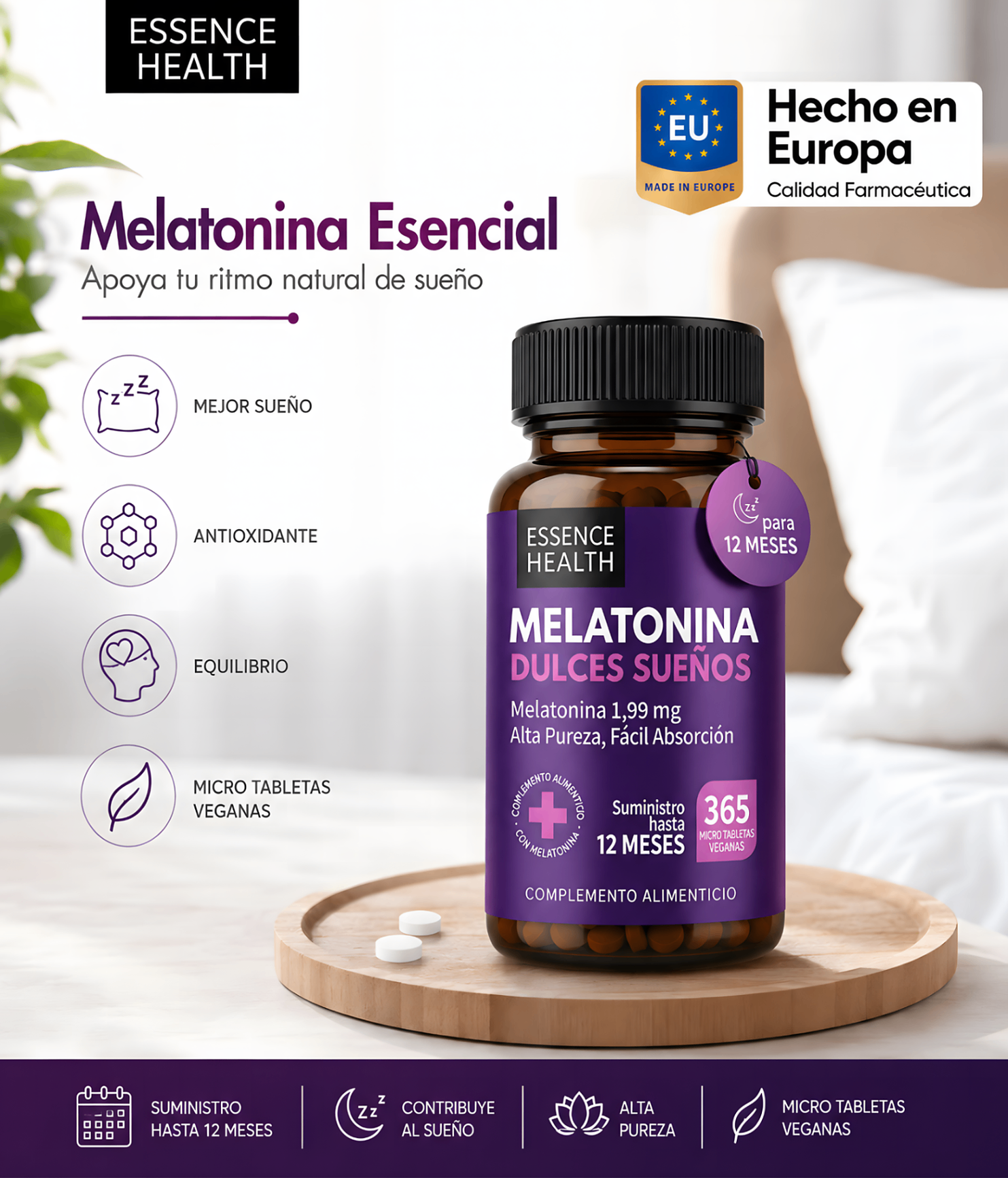 Melatonina Pura 1,99 mg — miniatura 5