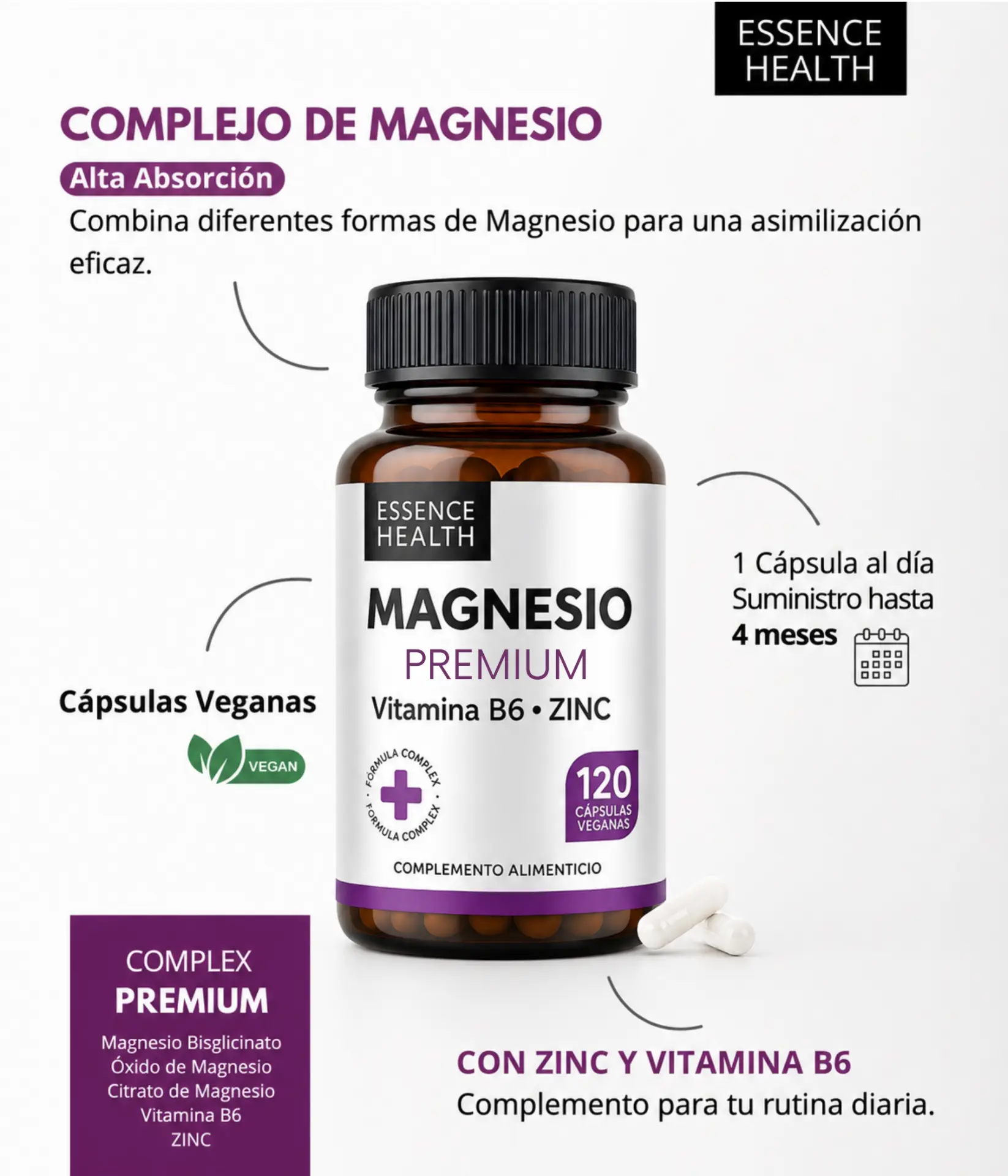 Magnesio Premium Complex — miniatura 3