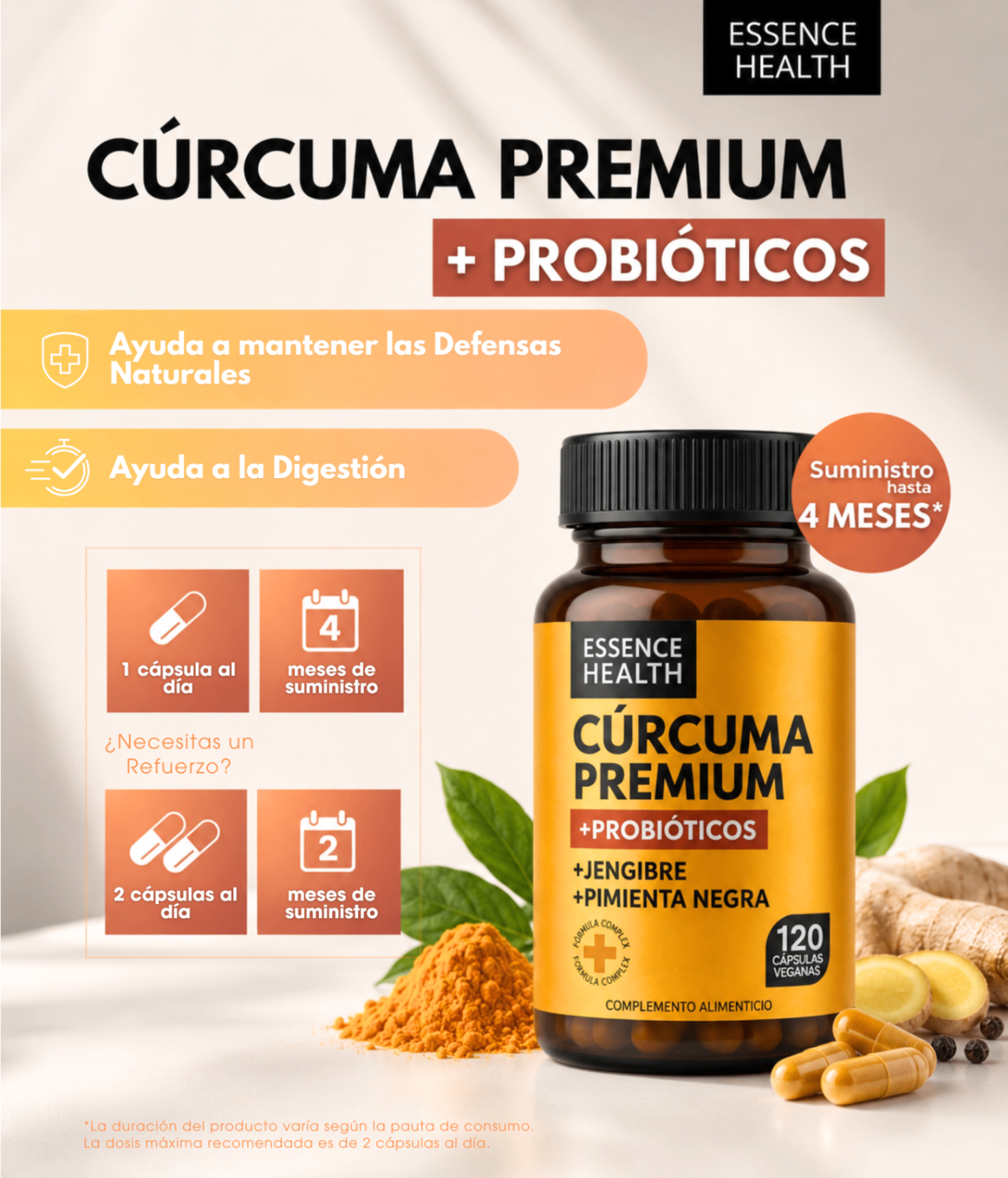 Cúrcuma Premium + Probióticos — miniatura 6