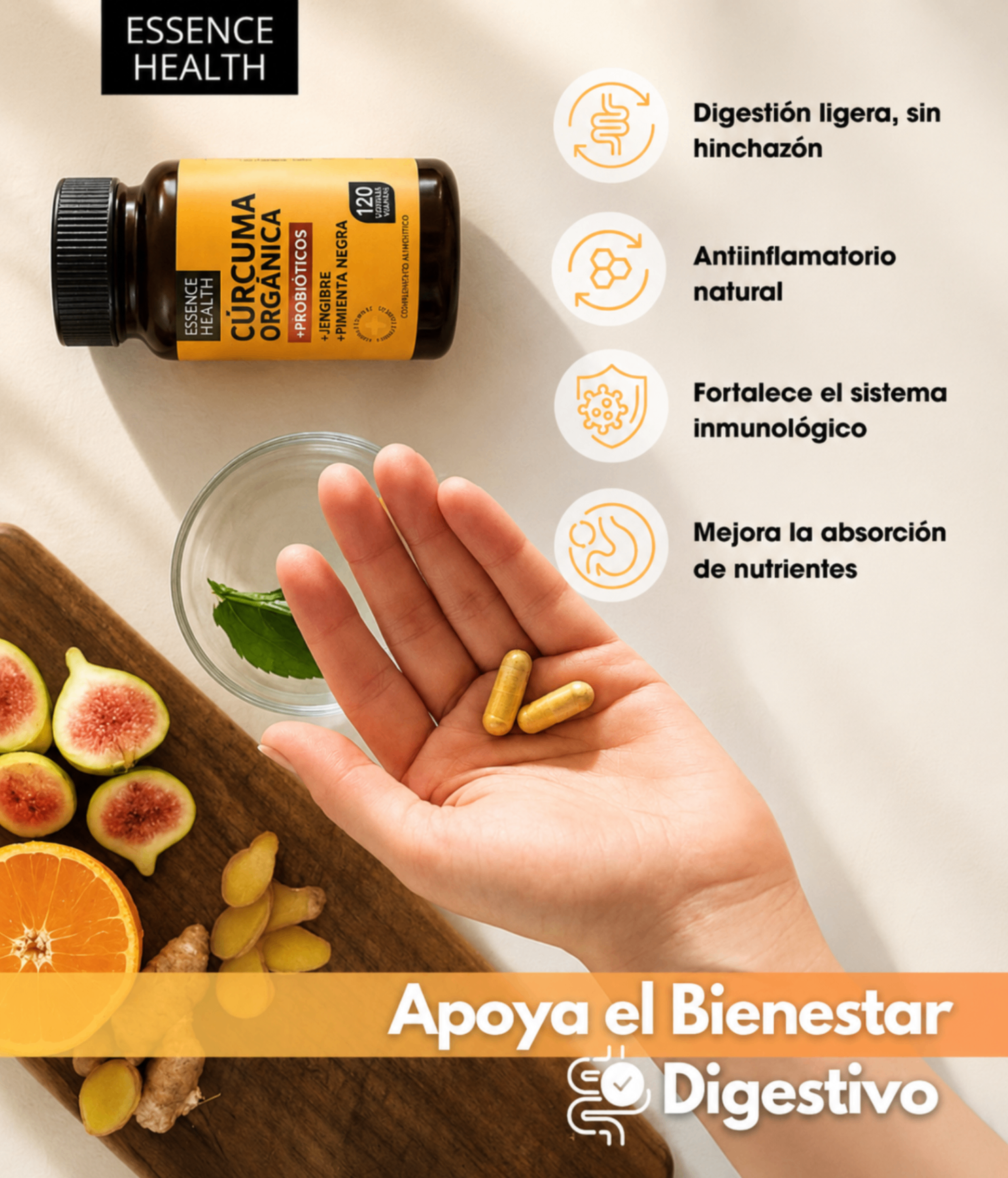 Cúrcuma Premium + Probióticos — miniatura 3