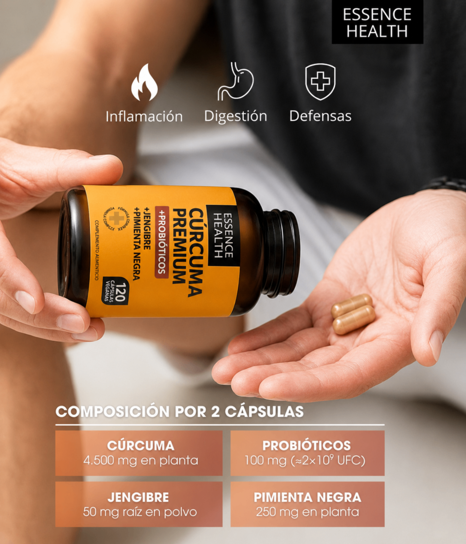 Cúrcuma Premium + Probióticos — miniatura 5