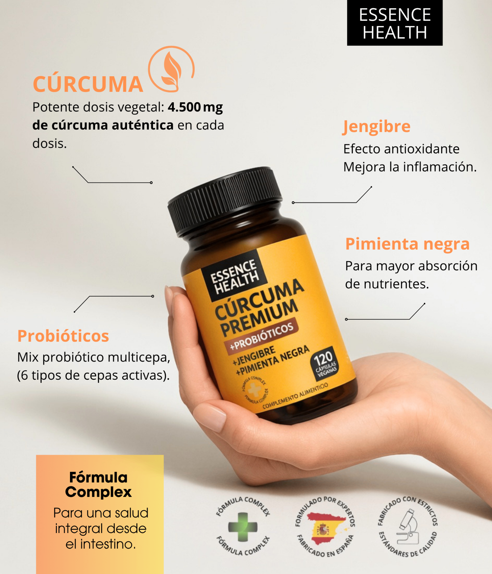 Cúrcuma Premium + Probióticos — miniatura 4