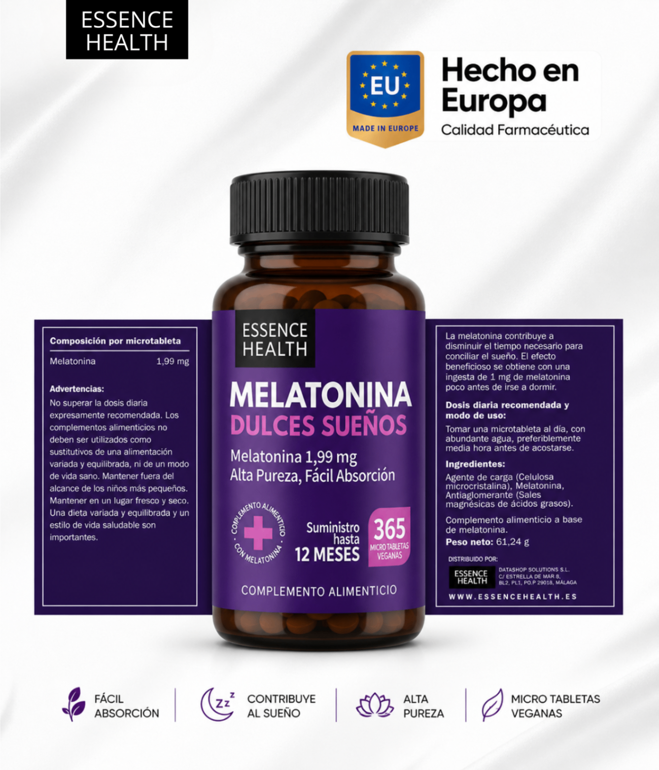 Melatonina Pura 1,99 mg — miniatura 9