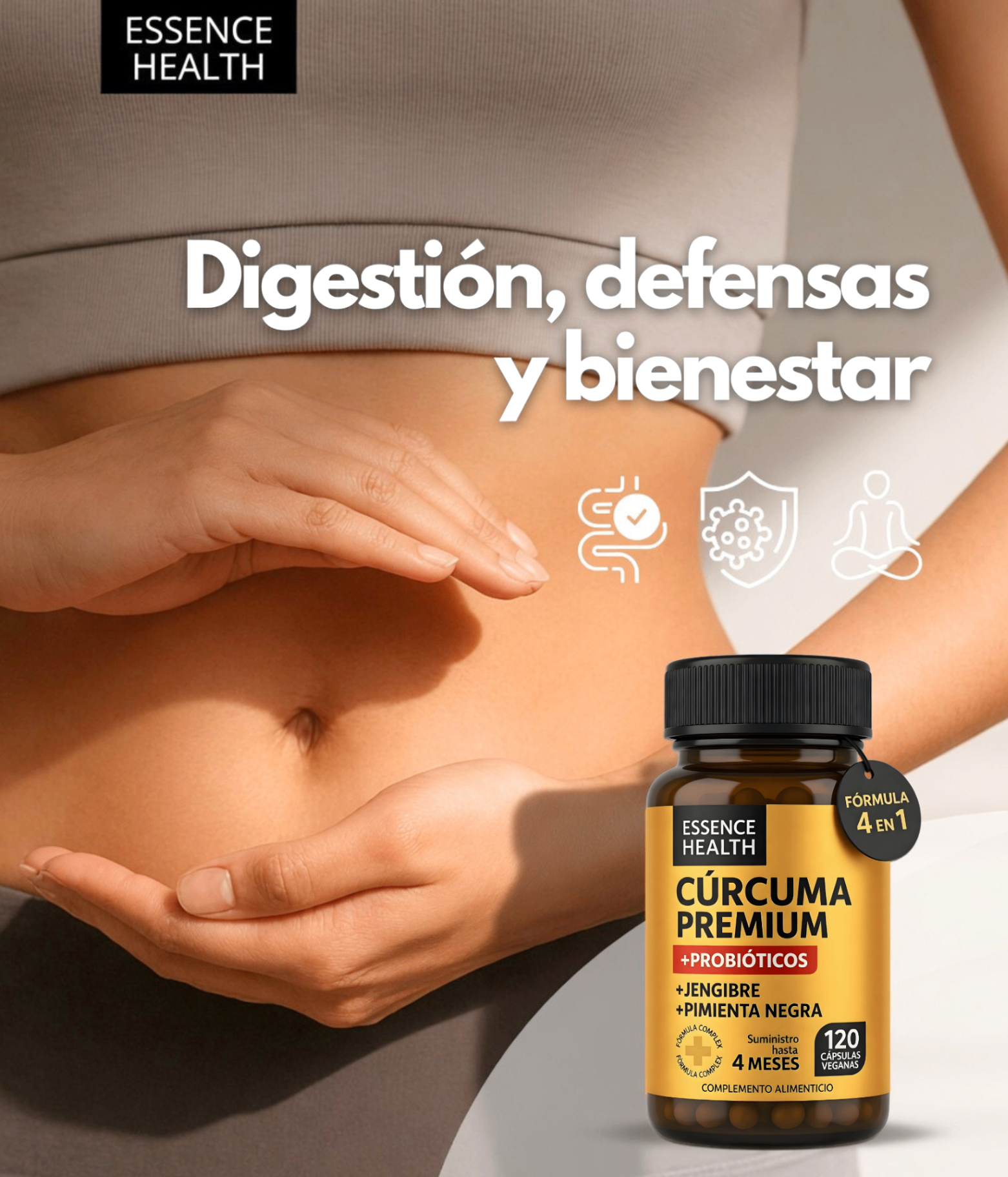 Cúrcuma Premium + Probióticos — miniatura 2