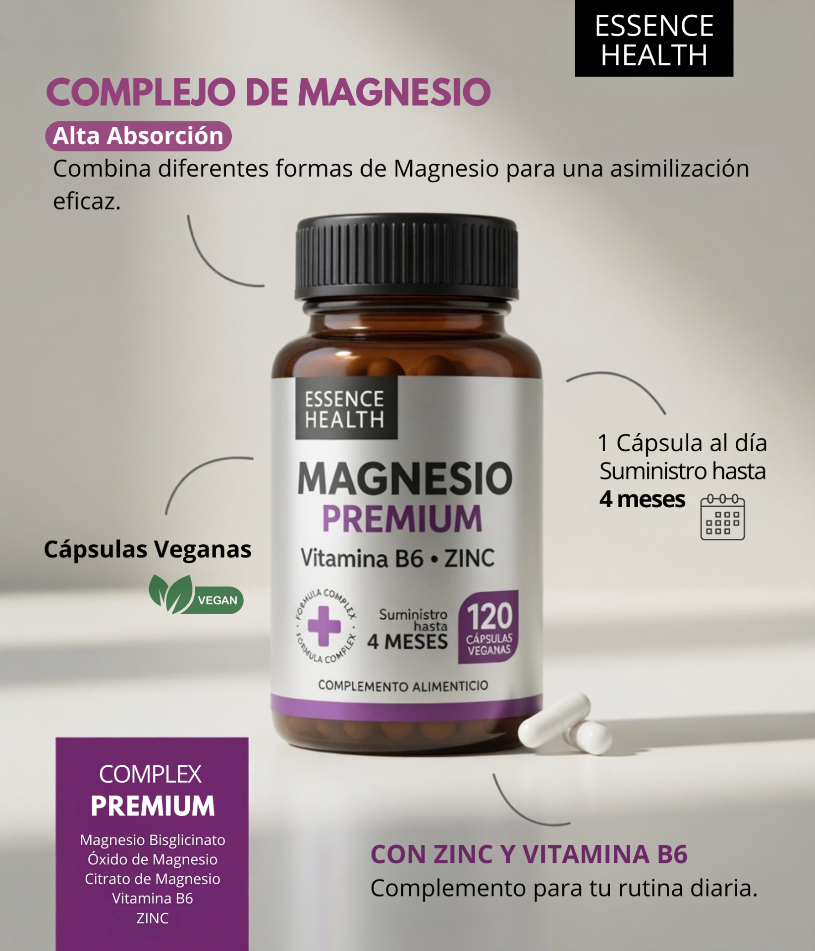 Magnesio Premium Complex — miniatura 3