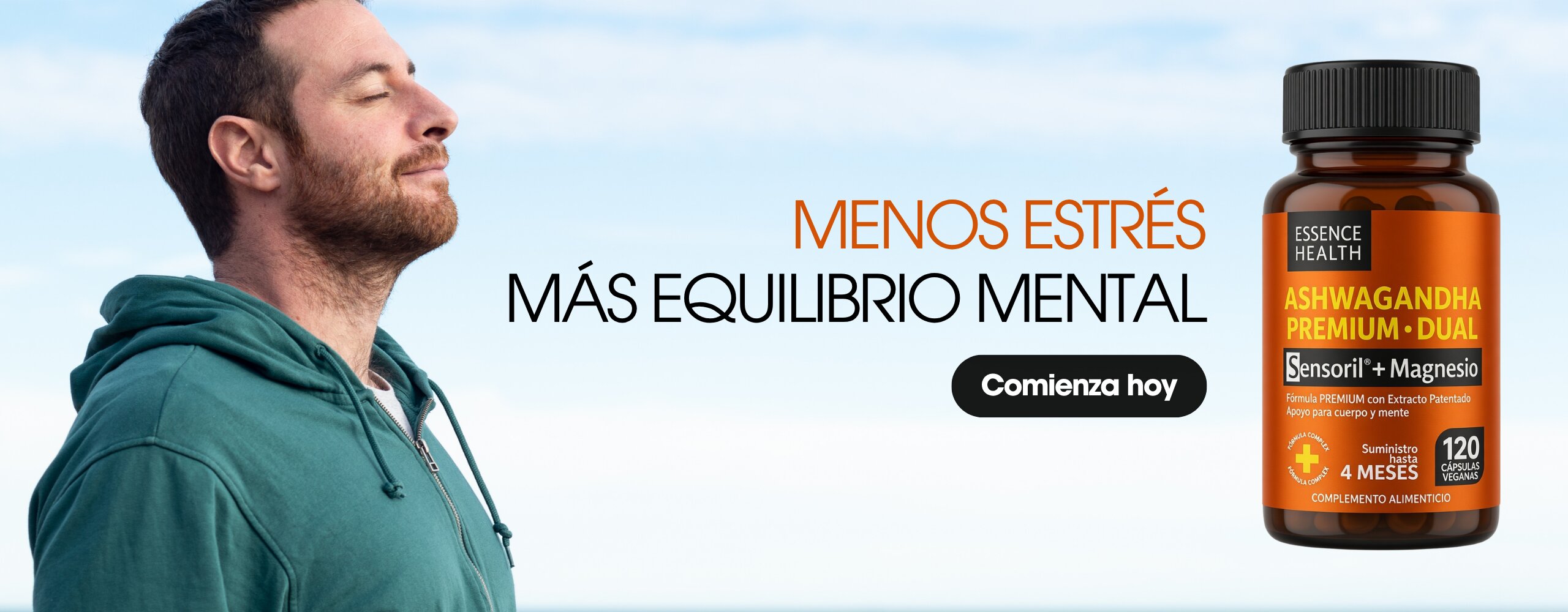 Menos estrés, más equilibrio mental — Ashwagandha Sensoril®